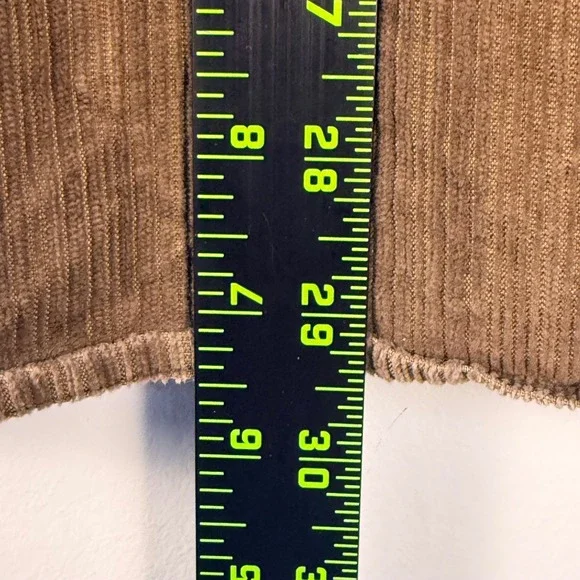 REI Button Down Shirt Mens M Brown Corduroy Long Sleeve Pocket Outdoor - Picture 8 of 10